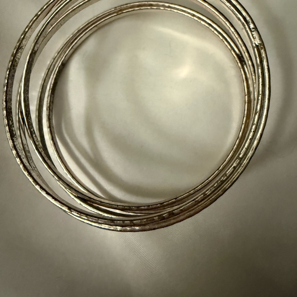 Elegant silver Bracelet Set